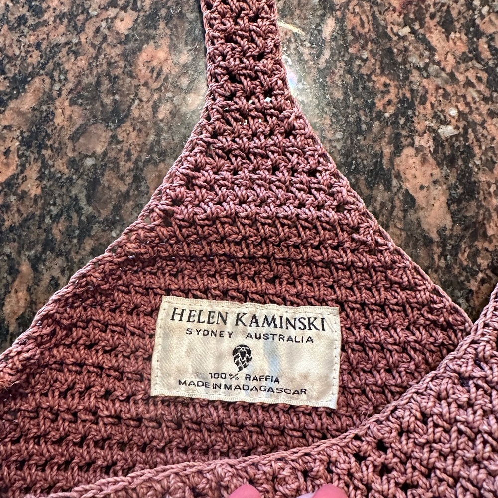 Helen Kaminski Raffia  Shoulder Bag - Picture 2 of 6